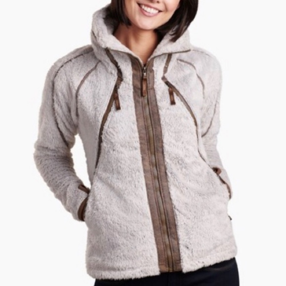 Kuhl Sherpa Fleece Flight Jacket Size Medium